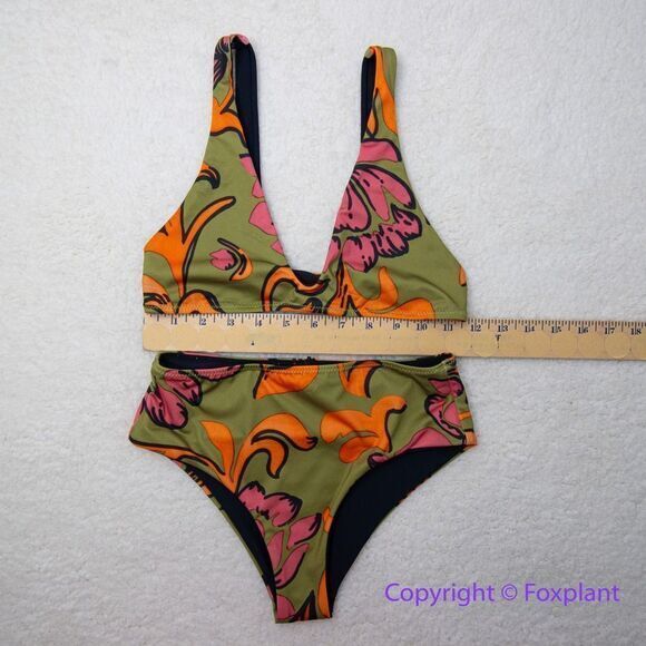New! Set! Seea Brasilia Reversible Bikini Top and Bottom , Freya, size XS - Picture 5 of 16